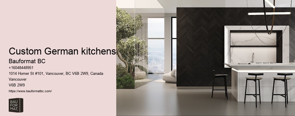 Vancouver's stylish kitchen cabinets
