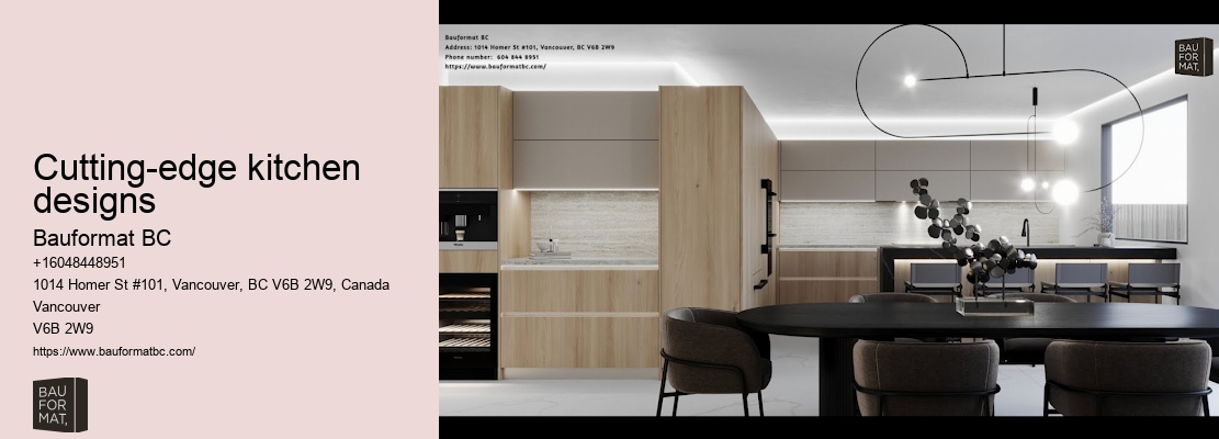 Vancouver's upscale German kitchen cabinets