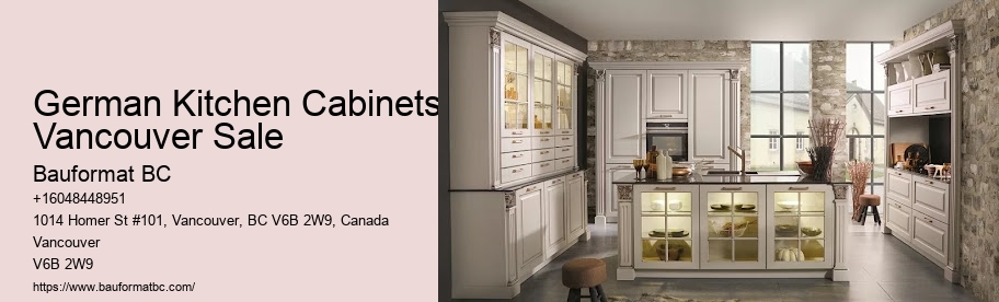German Kitchen Cabinets Vancouver Sale