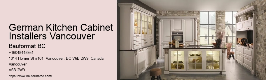 German Kitchen Cabinets Vancouver Prices