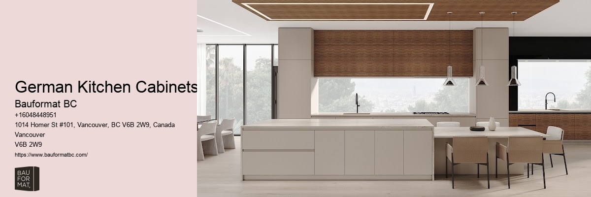 German Kitchen Cabinets Vancouver Consultation