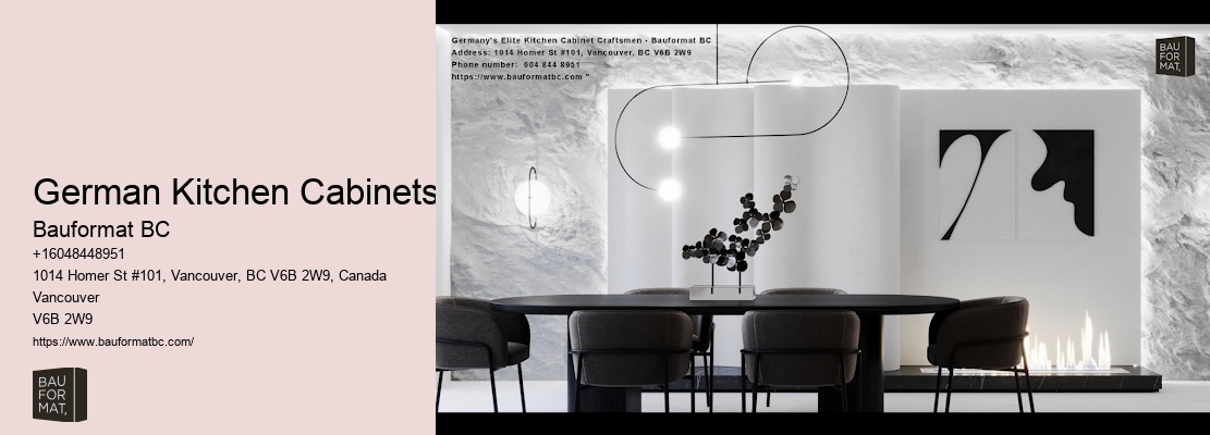 German luxury kitchen cabinet makers Vancouver