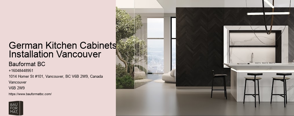 Chic kitchen cabinets Vancouver