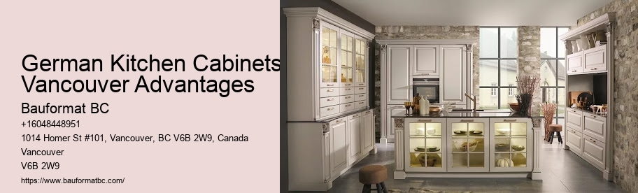 German Kitchen Cabinets Vancouver Dimensions