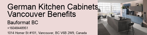 German-made kitchen cabinet installers Vancouver