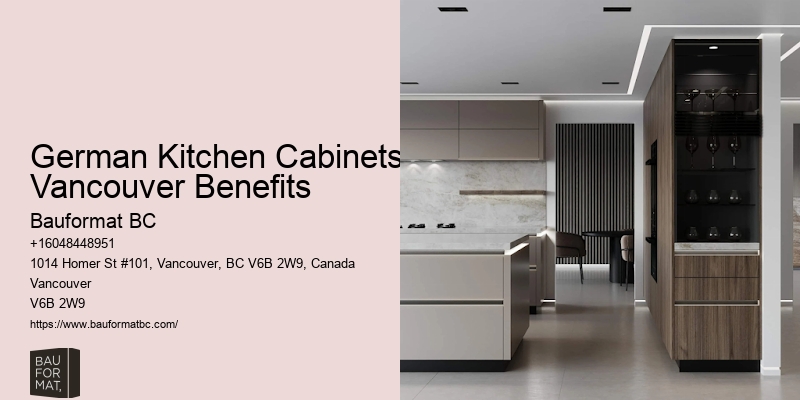 German Kitchen Cabinets Vancouver Advantages