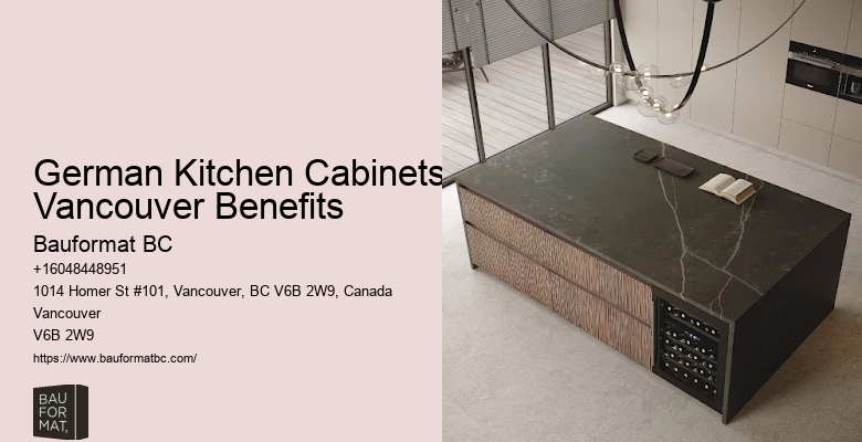 German precision kitchen cabinetry Vancouver