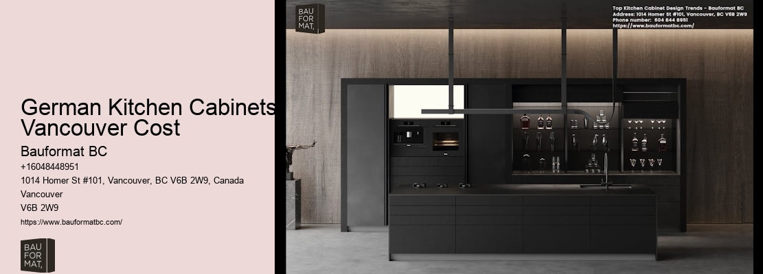 Vancouver's modern kitchen cabinet specialists