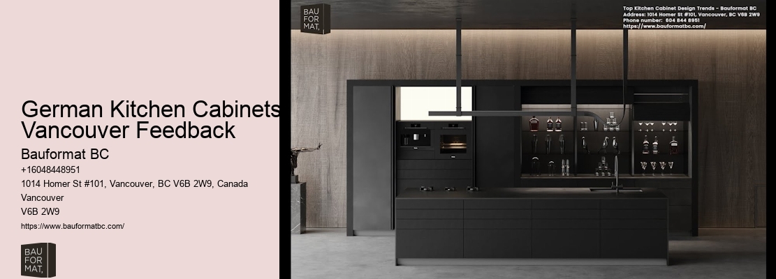 Premium German Kitchen Cabinets Vancouver