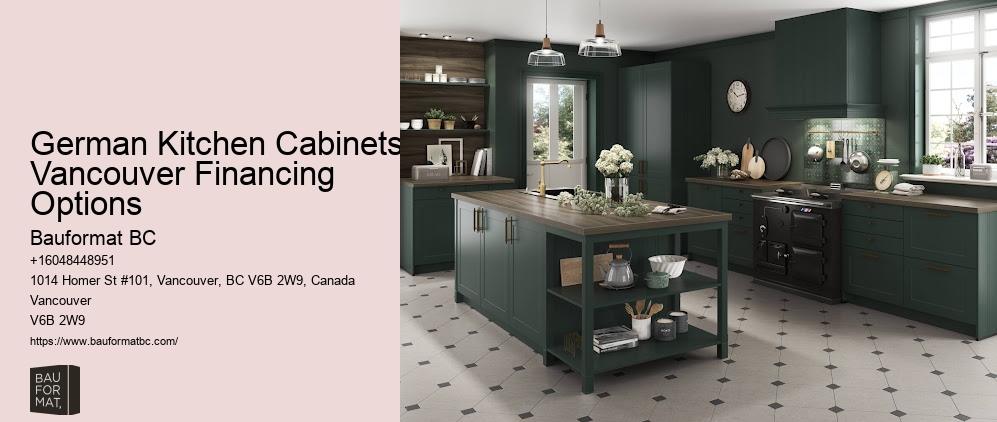 German luxury kitchen cabinetry Vancouver