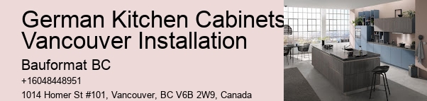Vancouver's stylish kitchen cabinets