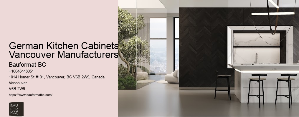 Vancouver European Kitchen Cabinets