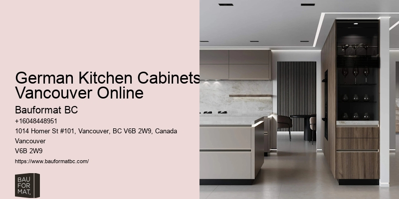 German Kitchen Cabinets Vancouver Customized