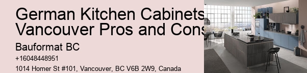Vancouver's contemporary kitchen cabinet specialists