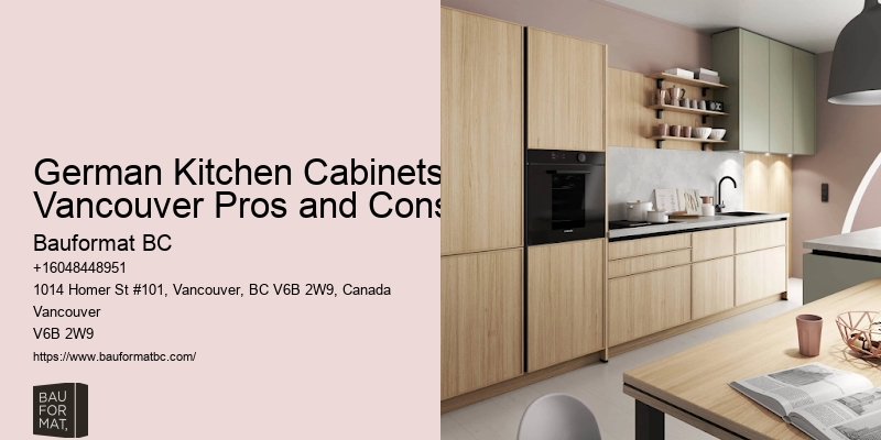 Sleek German kitchens
