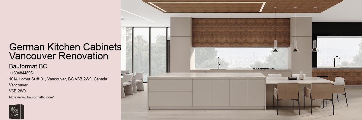 Vancouver Modern Kitchen Cabinets