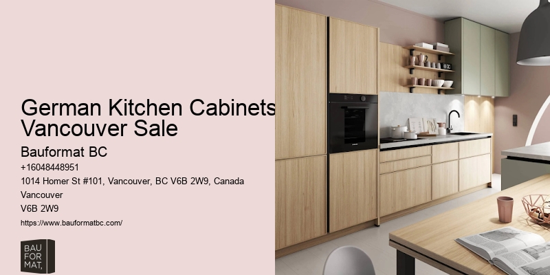 German Kitchen Cabinets Vancouver Tailored