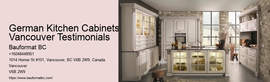 German Kitchen Cabinets Vancouver Storage Solutions