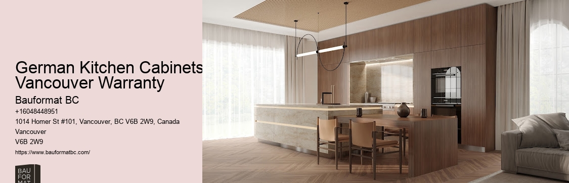 German Kitchen Cabinets Vancouver Maintenance