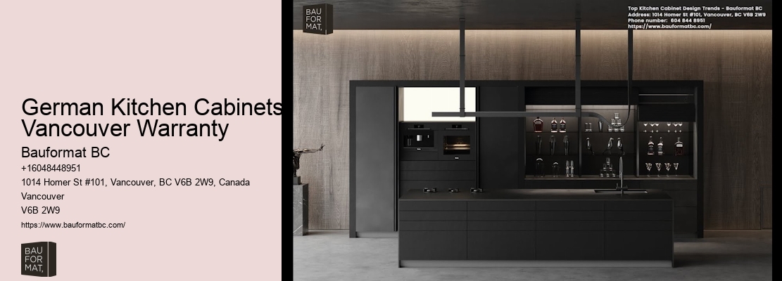 Innovative German kitchen cabinets Vancouver