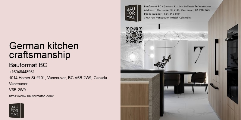 Vancouver's contemporary German kitchen cabinets