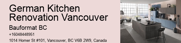 German Kitchen Cabinets Vancouver Cost