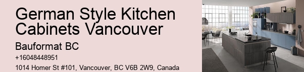 German Kitchen Cabinets Vancouver Unique