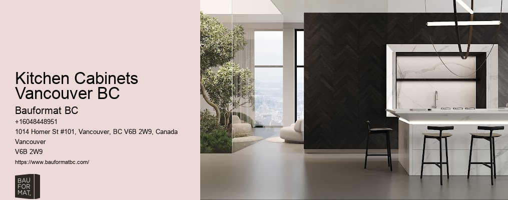 Stylish kitchen cabinets Vancouver