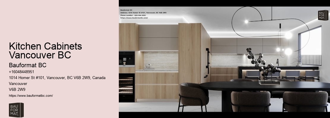 Contemporary kitchen cabinetry