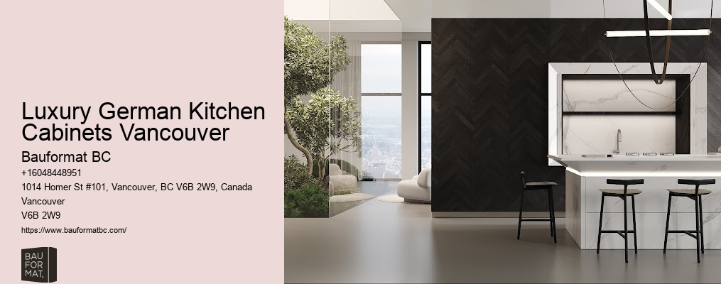 German Kitchen Cabinets Vancouver Accessibility