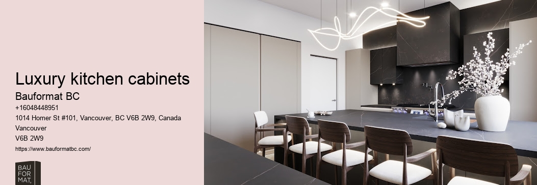 Modern kitchen cabinetry