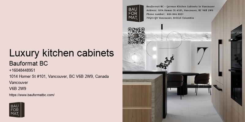 Upscale kitchen cabinetry