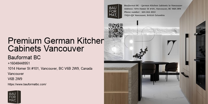 German Kitchen Cabinets Vancouver Eco-friendly