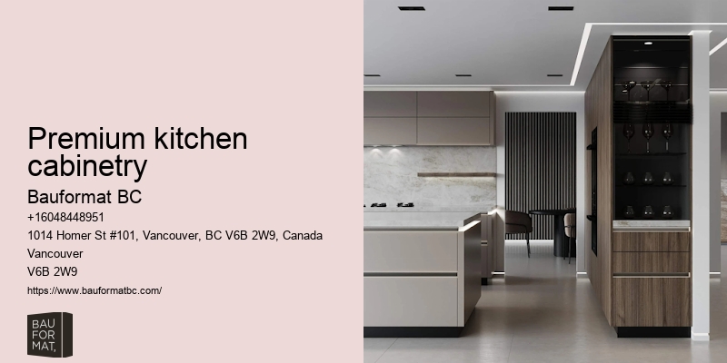 Vancouver's upscale German kitchen cabinet makers
