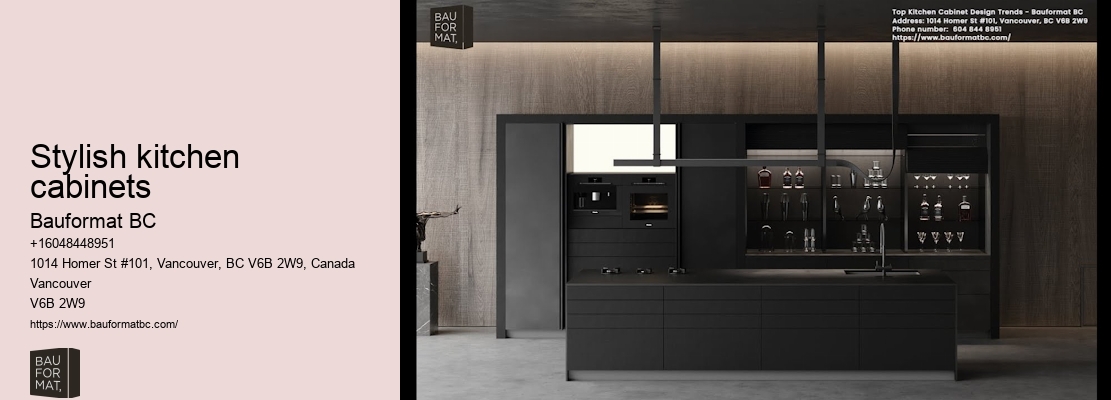 German Kitchen Cabinets Vancouver Space-saving