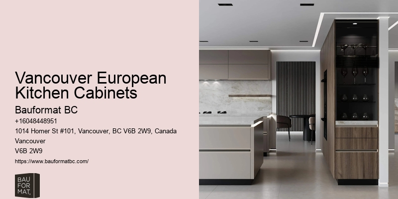 Vancouver German Kitchen Cabinets Materials
