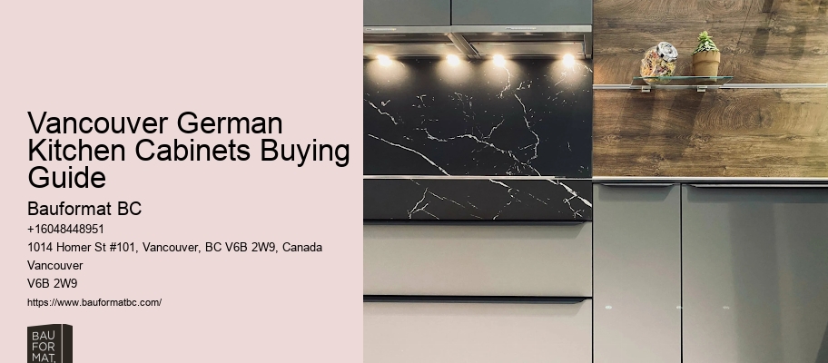 German Kitchen Cabinets Vancouver Pros and Cons