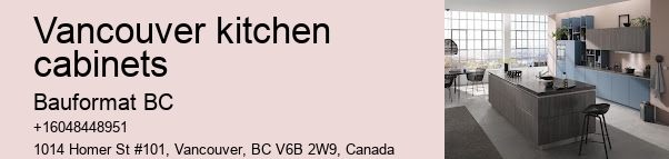 German Kitchen Cabinets Vancouver Minimalist