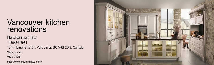 Vancouver kitchen renovations