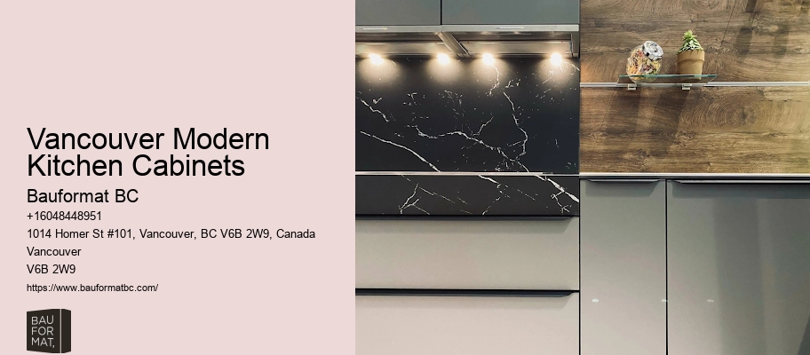 Vancouver's upscale kitchen cabinets