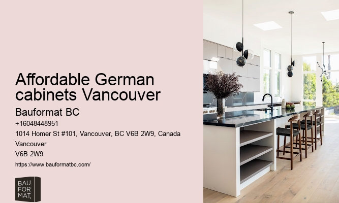 German kitchen cabinets vs Italian Vancouver