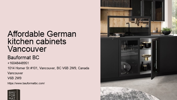 Affordable German kitchen cabinet installation Vancouver