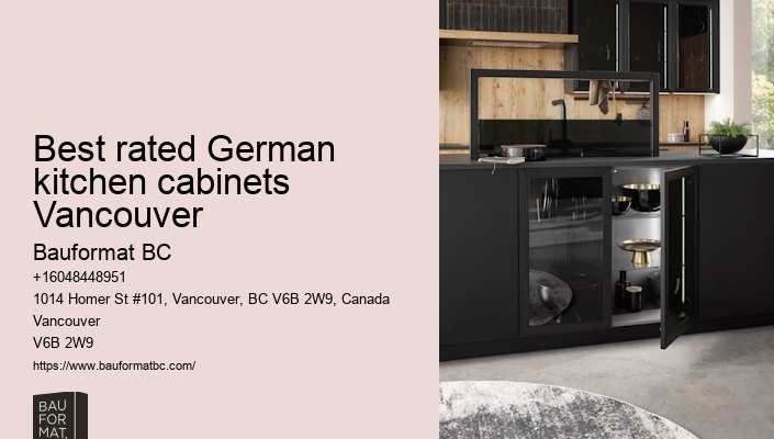 German kitchen cabinets for apartments Vancouver