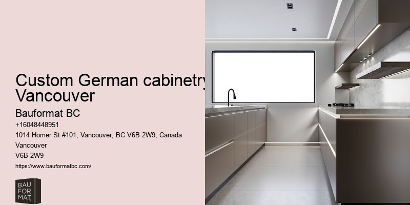 German kitchen cabinets for traditional kitchens Vancouver