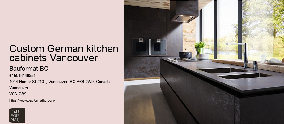 Current German kitchen cabinet color trends Vancouver