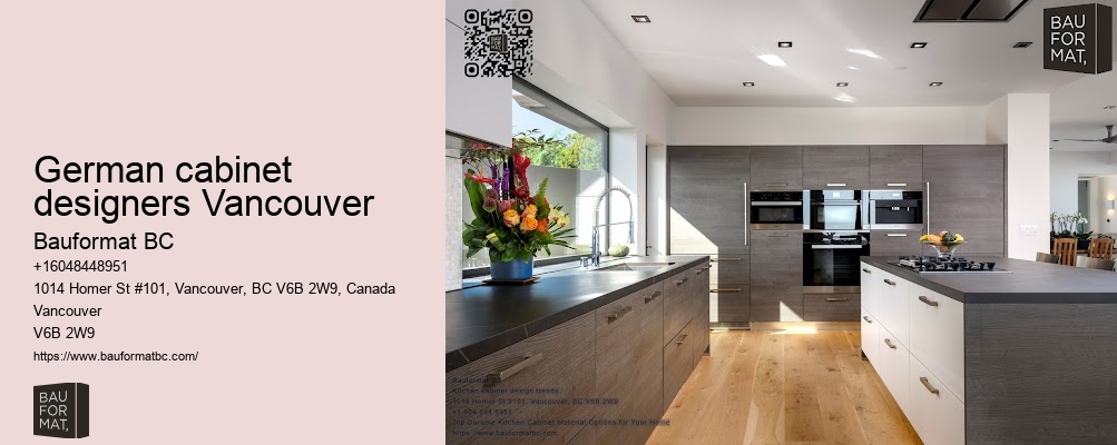 Local German cabinets Vancouver