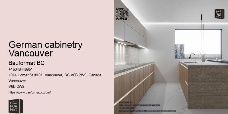 Renovating with German kitchen cabinets