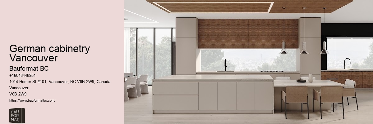 Reliable German kitchen cabinets Vancouver