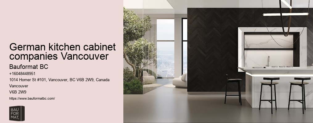 German kitchen cabinets for modern kitchens Vancouver