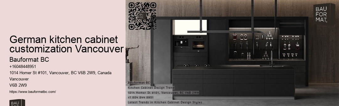 German kitchen cabinets sleek design Vancouver